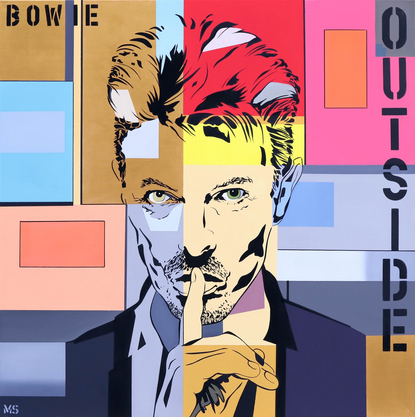 Bowie Outside Pop