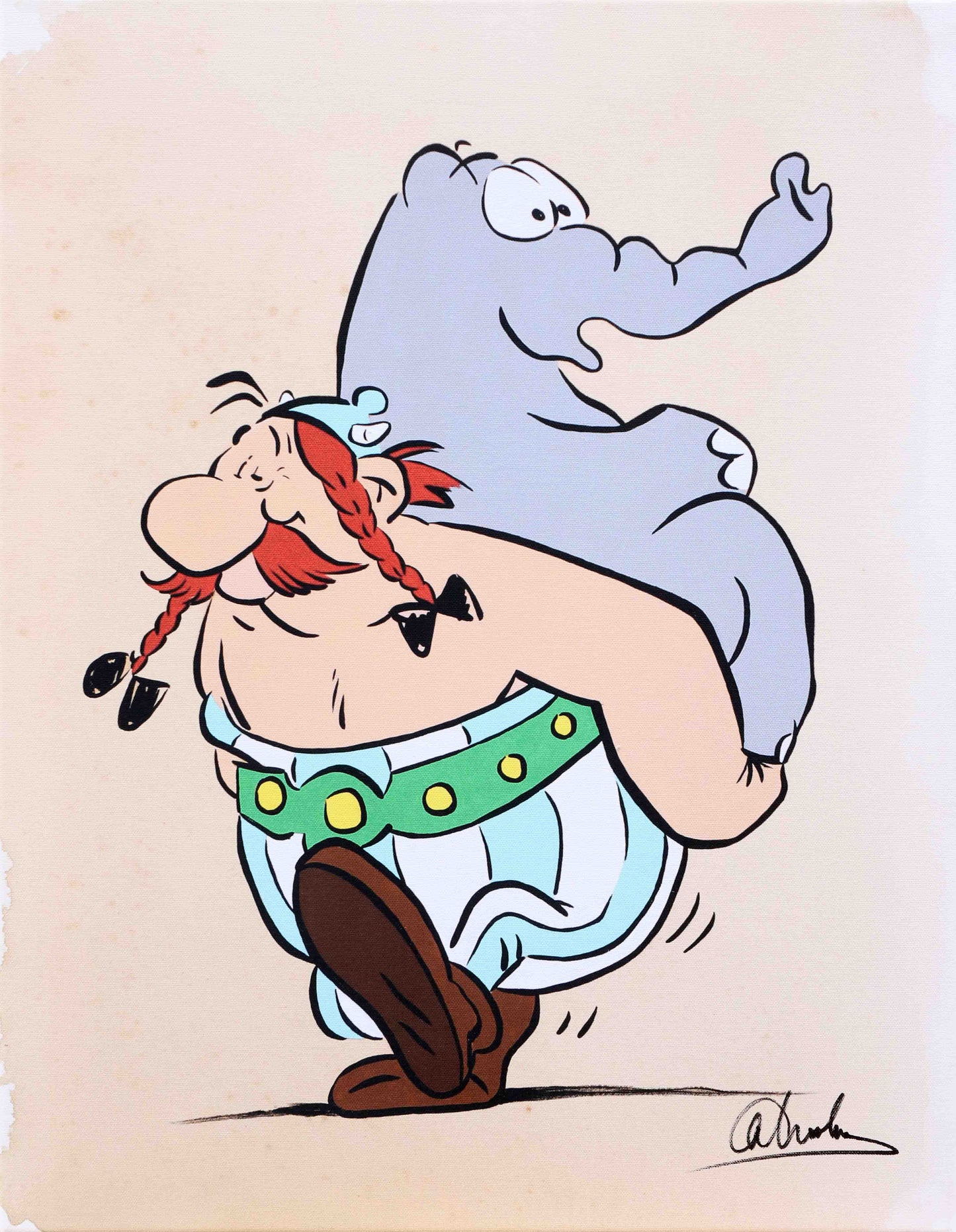 Obelix und Ottifant