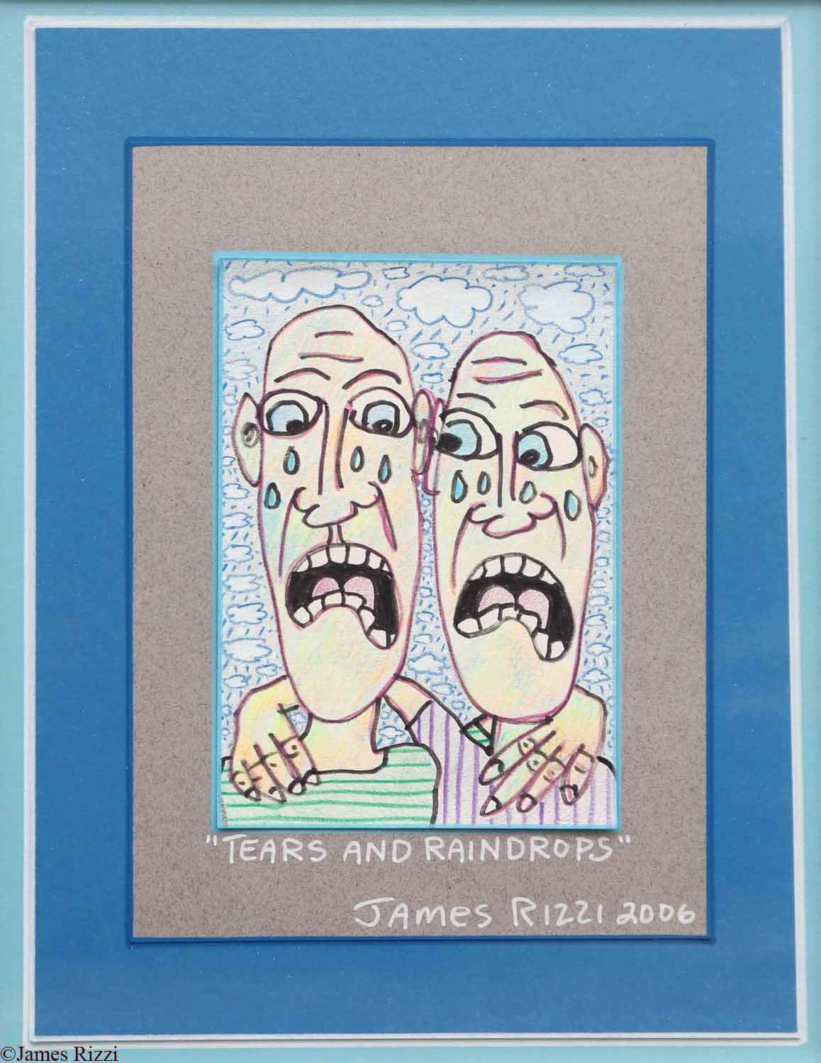 Tears and raindrops