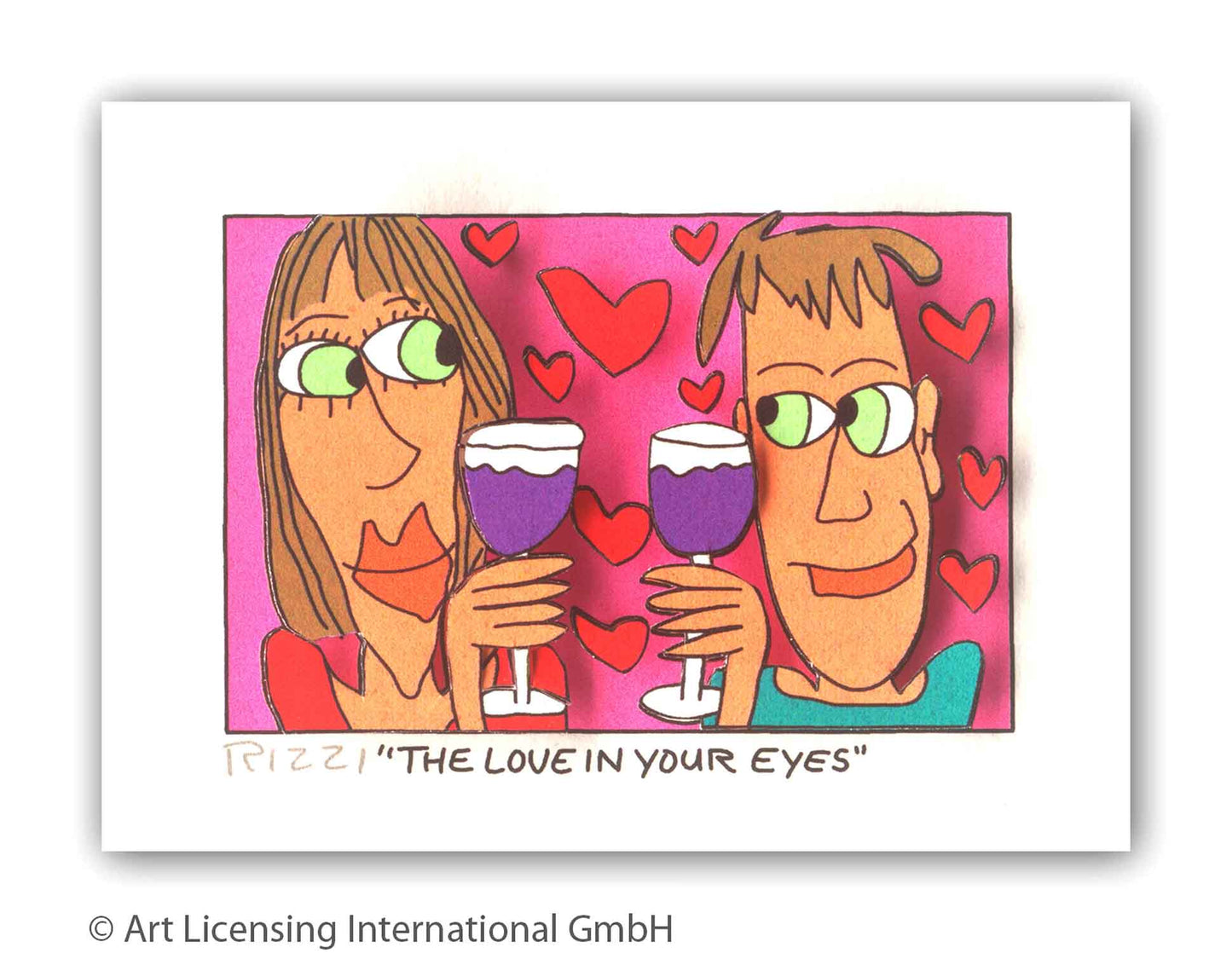 The love in your eyes