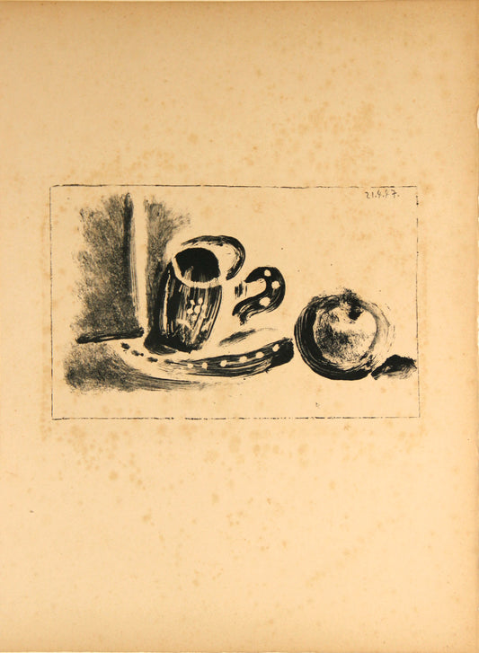Die Tasse und der Apfel
