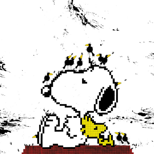Snoopy Woodstock & Crows