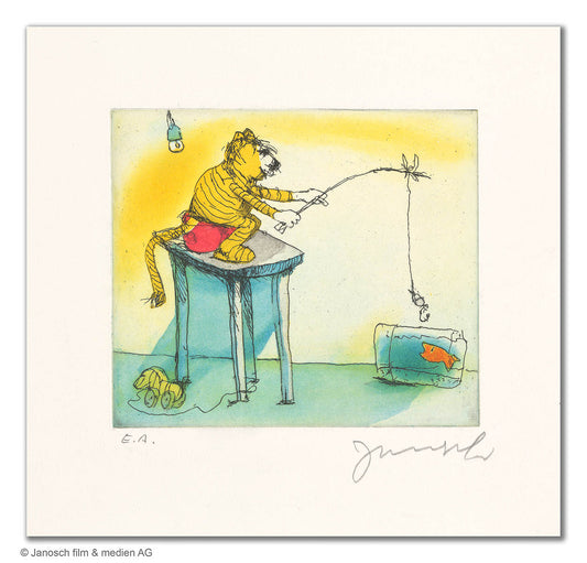 Ein Goldfisch für den Tiger