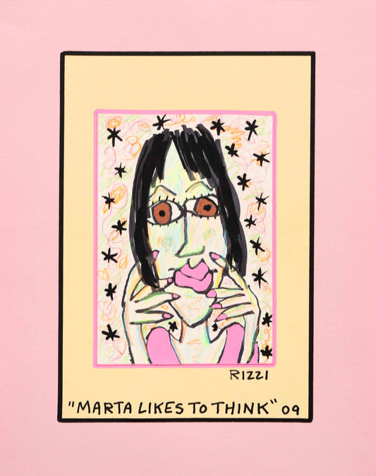 Marta likes to think