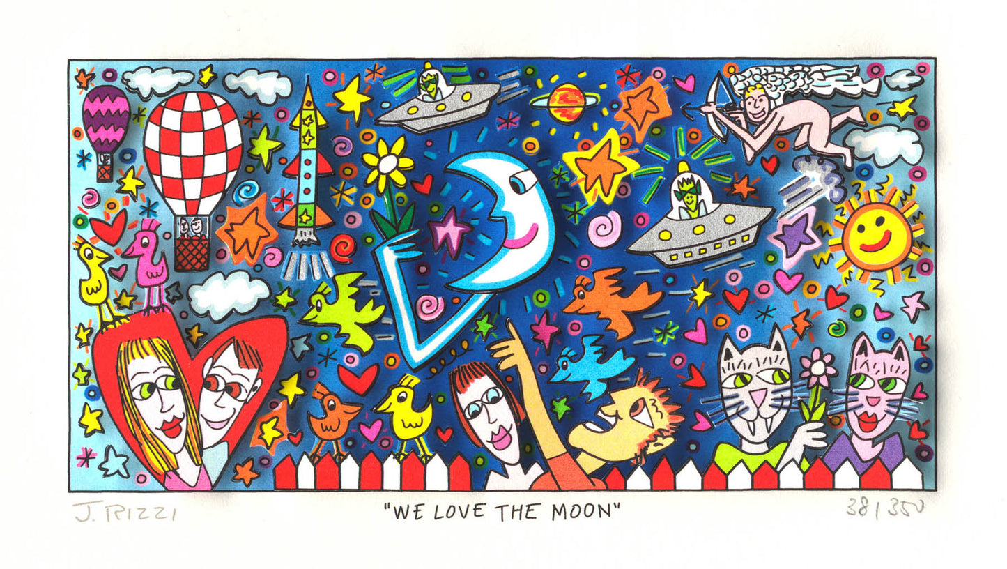 We love the moon
